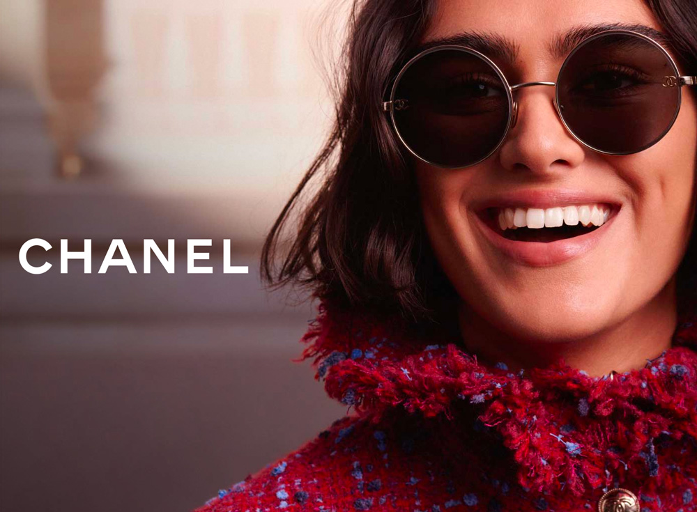 Chanel sunglasses 2019 with hot sale chain